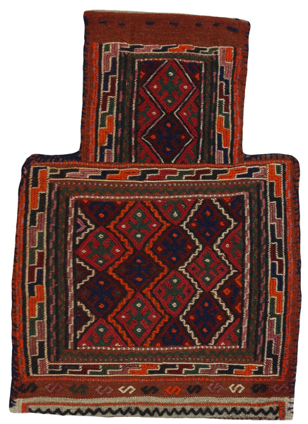 Qashqai - Saddle Bag Tapis Persan 48x34