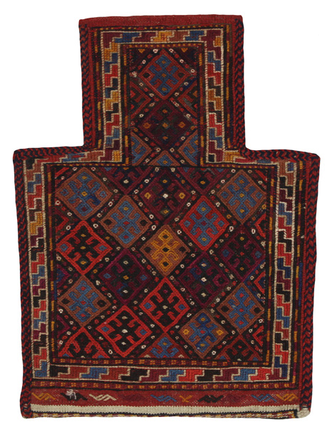 Qashqai - Saddle Bag Tapis Persan 49x36