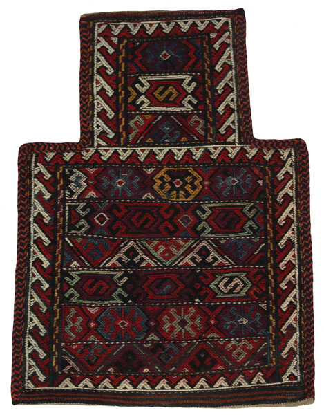 Qashqai - Saddle Bag Tissé Persan 50x37