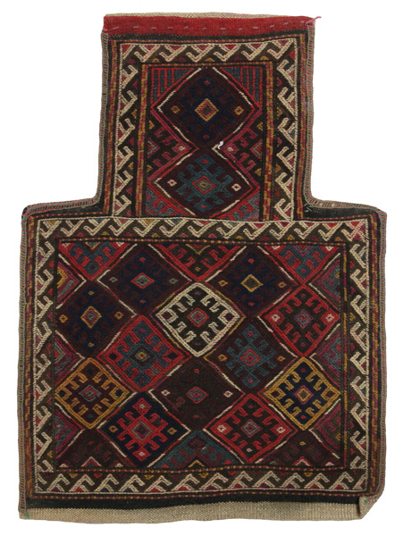 Qashqai - Saddle Bag Tapis Persan 55x40
