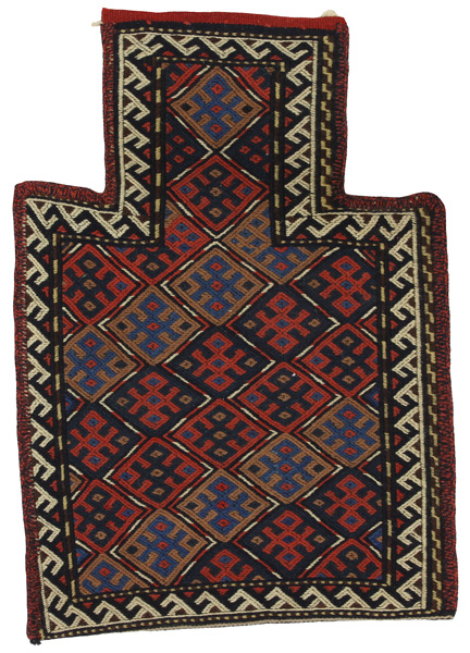 Qashqai - Saddle Bag Tapis Persan 47x33