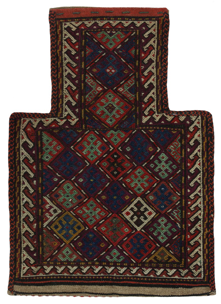 Qashqai - Saddle Bag Tissé Persan 52x36