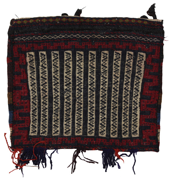 Turkaman - Saddle Bag Tissé Afghan 34x40