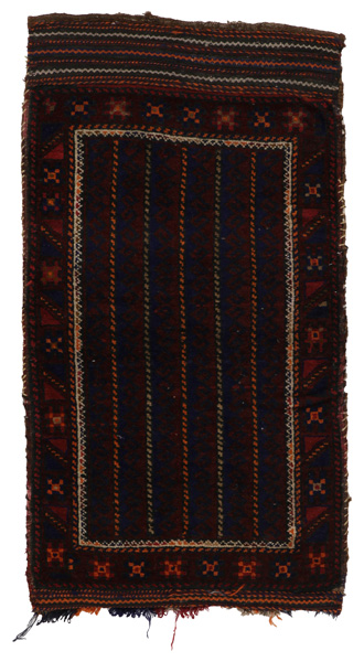 Beloutch - Saddle Bag Tapis Afghan 104x57