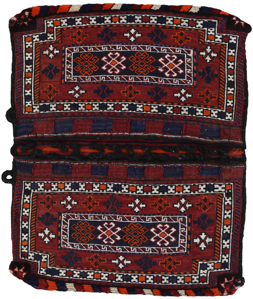 Jaf - Zadeltas Perzisch Tapijt 133x102