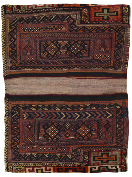Bidjar - Zadeltas Perzisch Tapijt 117x87