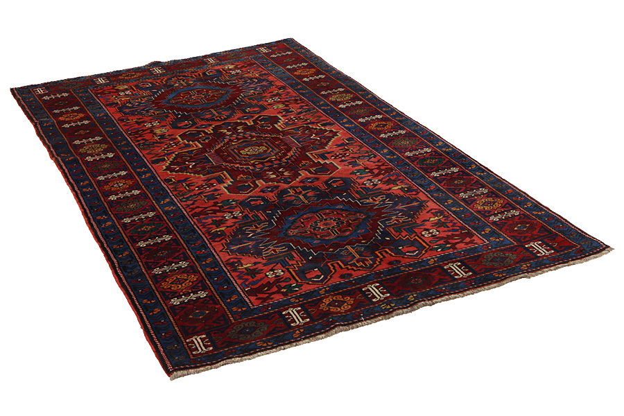 Shirvan - Kaukasus Kaukasisch Tapijt 234x137 - Afbeelding 1
