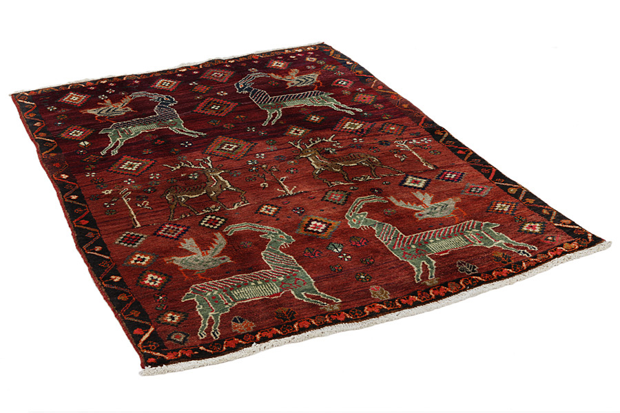 Lori - Gabbeh Tapis Persan 206x143 - Image 1
