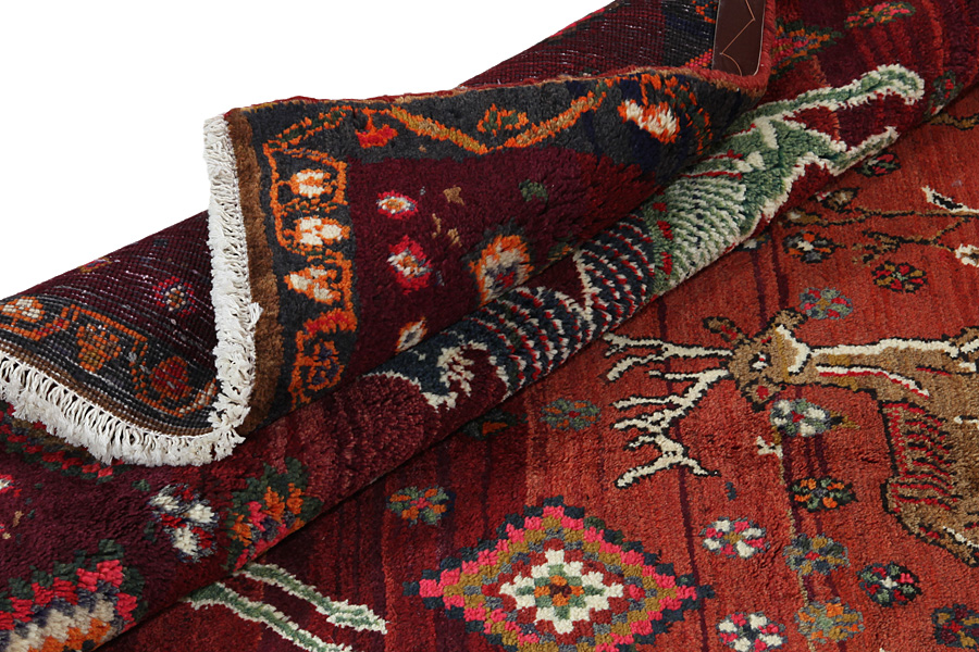 Lori - Gabbeh Tapis Persan 206x143 - Image 7