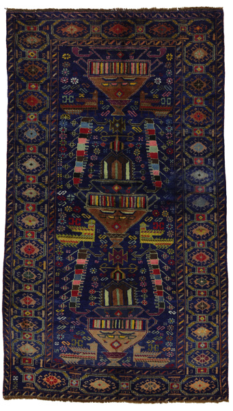 Beluch - Turkaman Perzisch Tapijt 177x103