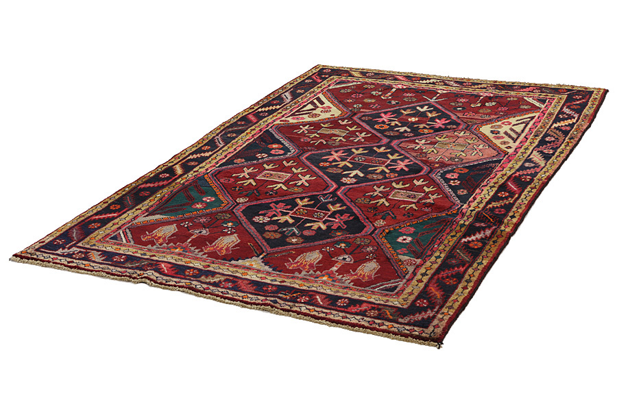 Bakhtiari - Qashqai Perzisch Tapijt 245x150 - Afbeelding 2