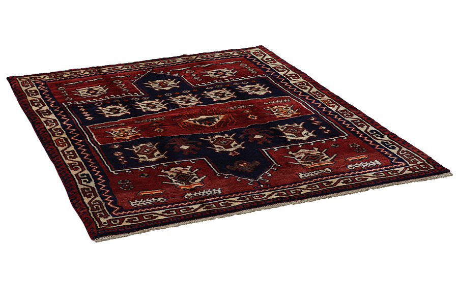 Lori - Qashqai Perzisch Tapijt 203x153 - Afbeelding 1