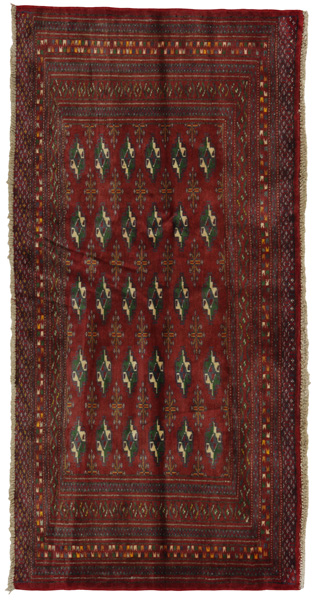 Yomut - Boukhara Tapis Persan 64x133