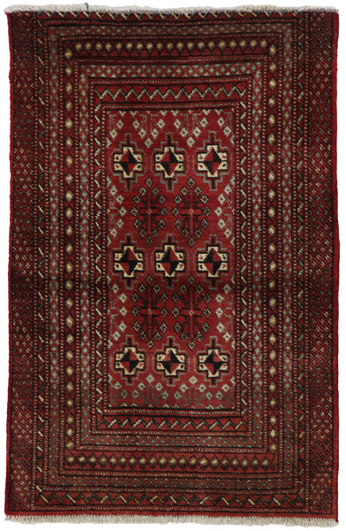 Bokhara - Turkaman Perzisch Tapijt 97x64