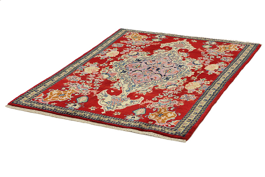 Isfahan Perzisch Tapijt 188x132 - Afbeelding 2