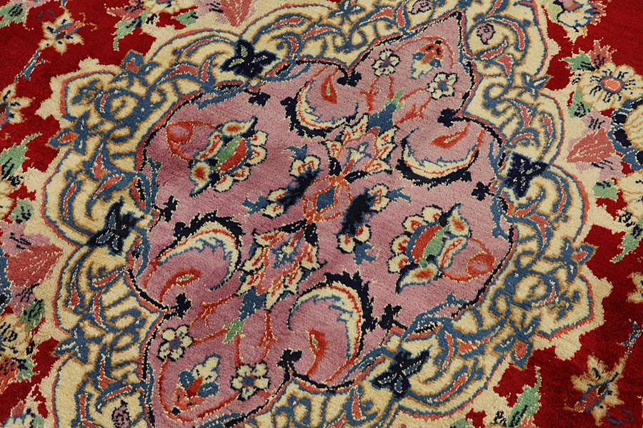 Isfahan Perzisch Tapijt 188x132 - Afbeelding 8