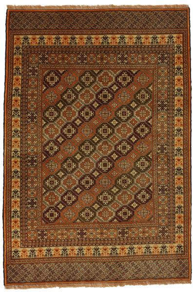Bokhara - Turkaman Perzisch Tapijt 184x125