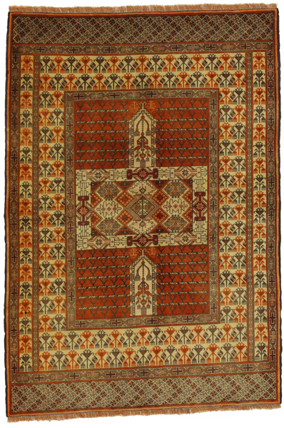 Hatchlu - Turkaman Perzisch Tapijt 181x125