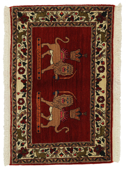 Bidjar - Kurdi Perzisch Tapijt 61x92