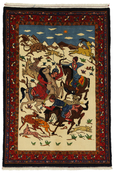 Sarouk - Farahan Perzisch Tapijt 148x100