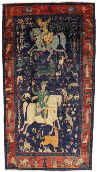 Bidjar - Kurdi Perzisch Tapijt 333x180