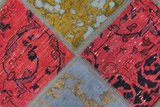 Vintage - Patchwork Tapis Persan 225x125 - Image 7