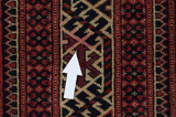 Yomut - Bokhara Turkmeens Tapijt 185x113 - Afbeelding 17
