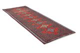Senneh - Kurdi Tapis Persan 267x100 - Image 1