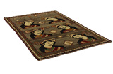 Gabbeh - Qashqai Tapis Persan 249x154 - Image 1