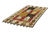 Gabbeh - Qashqai Tapis Persan 239x123 - Image 2