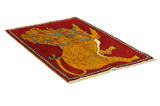Kashkooli - Gabbeh Tapis Persan 127x84 - Image 1