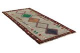 Qashqai - Gabbeh Perzisch Tapijt 240x115 - Afbeelding 1