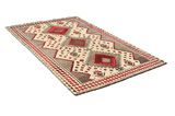Gabbeh - Qashqai Tapis Persan 235x145 - Image 1