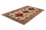 Gabbeh - Qashqai Tapis Persan 235x145 - Image 2