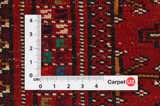 Yomut - Turkaman Tapis Persan 106x102 - Image 4