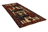 Bakhtiar - Qashqai Tapis Persan 384x152 - Image 1
