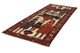 Bakhtiar - Qashqai Tapis Persan 384x152 - Image 2