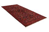 Bidjar - old Perzisch Tapijt 317x150 - Afbeelding 1