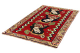 Qashqai - Shiraz Tapis Persan 215x123 - Image 2