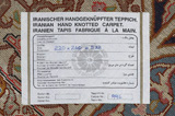 Tabriz Tapis Persan 220x240 - Image 11