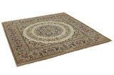 Ispahan Tapis Persan 195x194 - Image 1