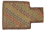 Qashqai - Zadeltas Perzisch Tapijt 54x38 - Afbeelding 1