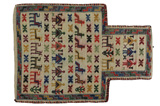Qashqai - Saddle Bag Tapis Persan 52x38 - Image 1