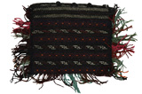 Turkaman - Saddle Bag Tapis Afghan 39x34 - Image 1