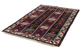 Qashqai - Gabbeh Tapis Persan 218x145 - Image 2